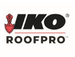 Iko roofpro logo on a white background featuring the best roofers in Vancouver.