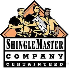 Shingle master company certified logo for roofing contractor near me.