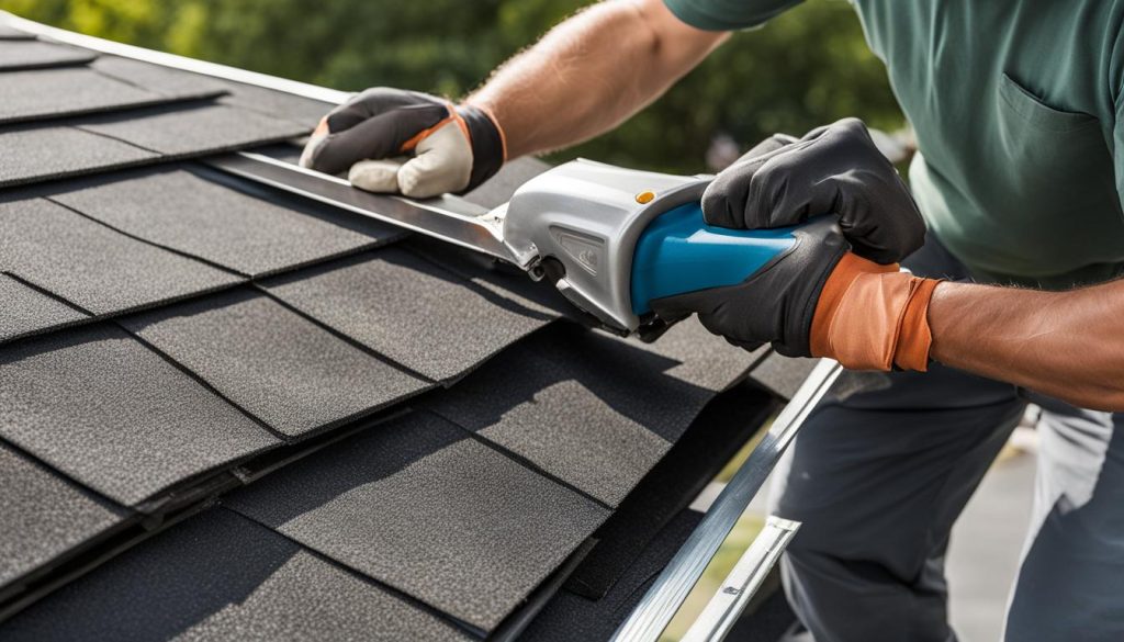 asphalt roof shingles installation process