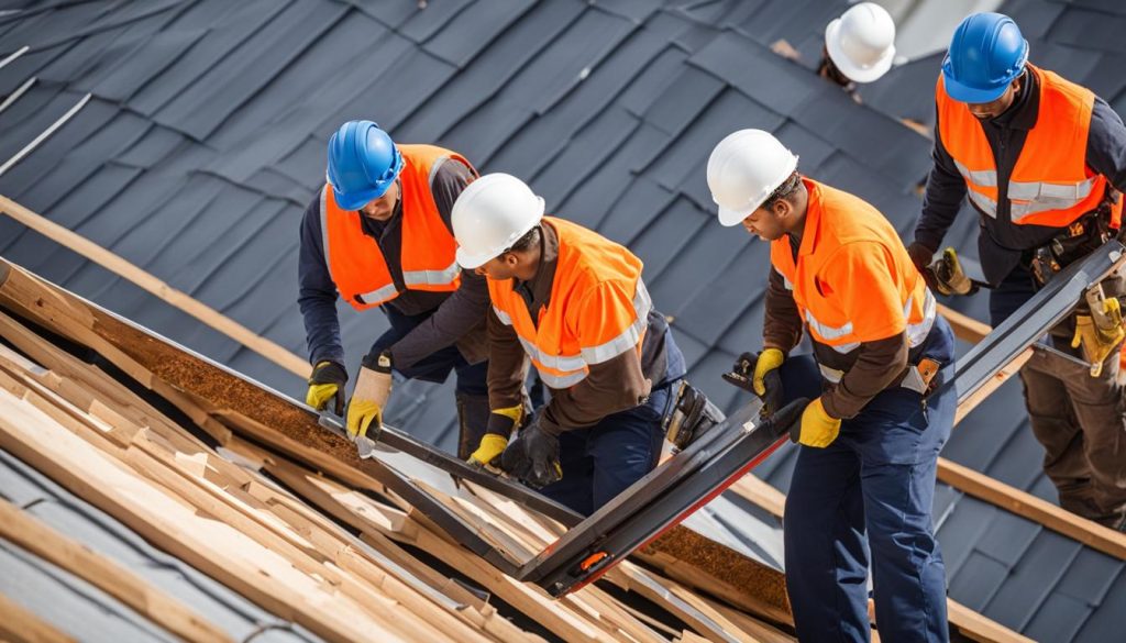 licensed and insured roofing professionals