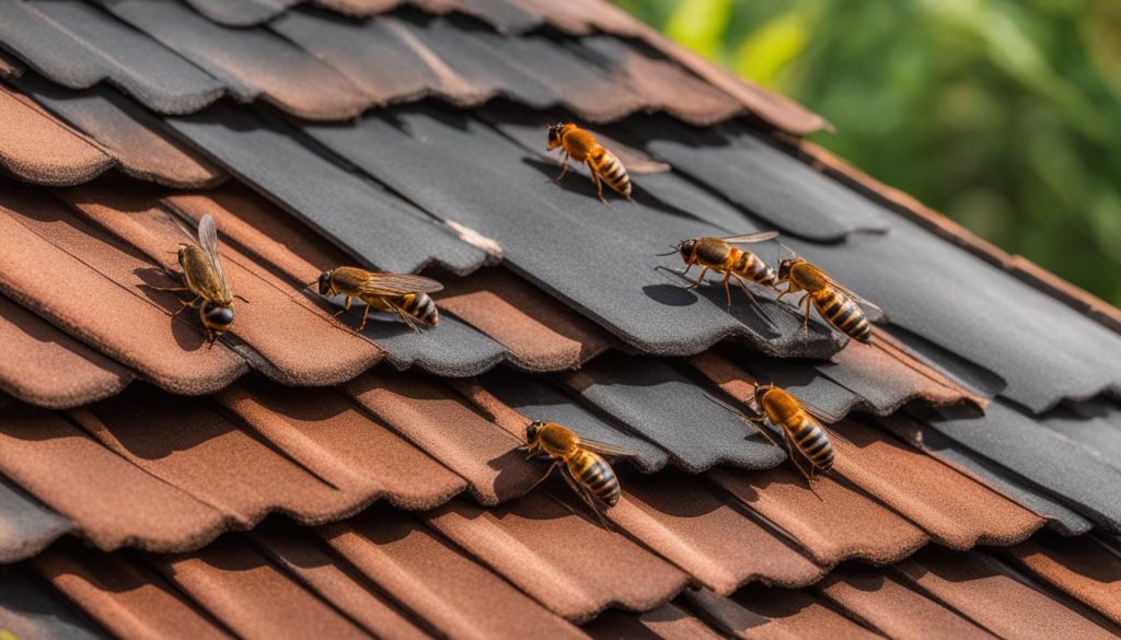 Common pests that infest roofs