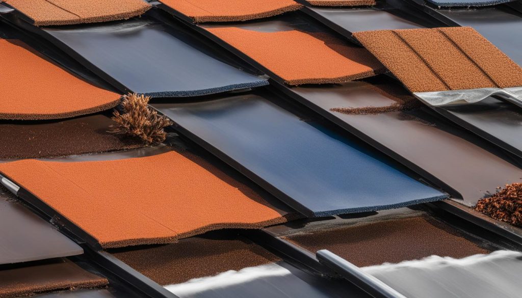 Maintaining roofing materials