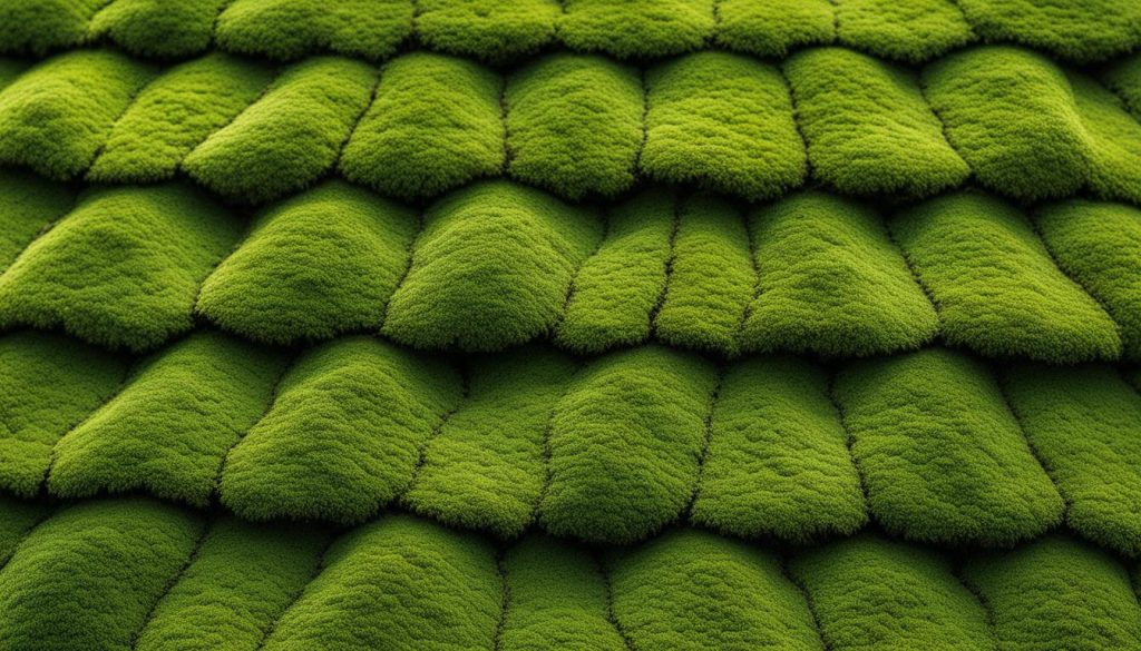 Moss Growth on Roof