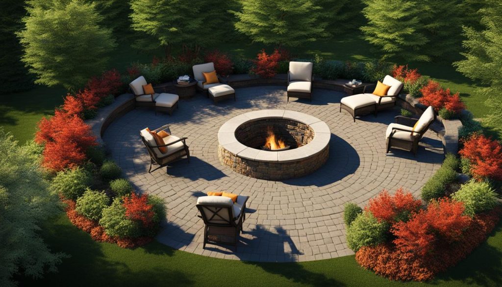 Non-Combustible Zone Fire Pit Safety