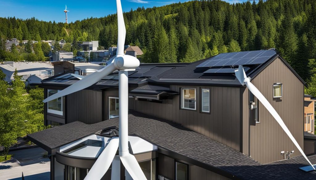 Paragon Roofing BC - Roof-Mounted Wind Turbine Installations