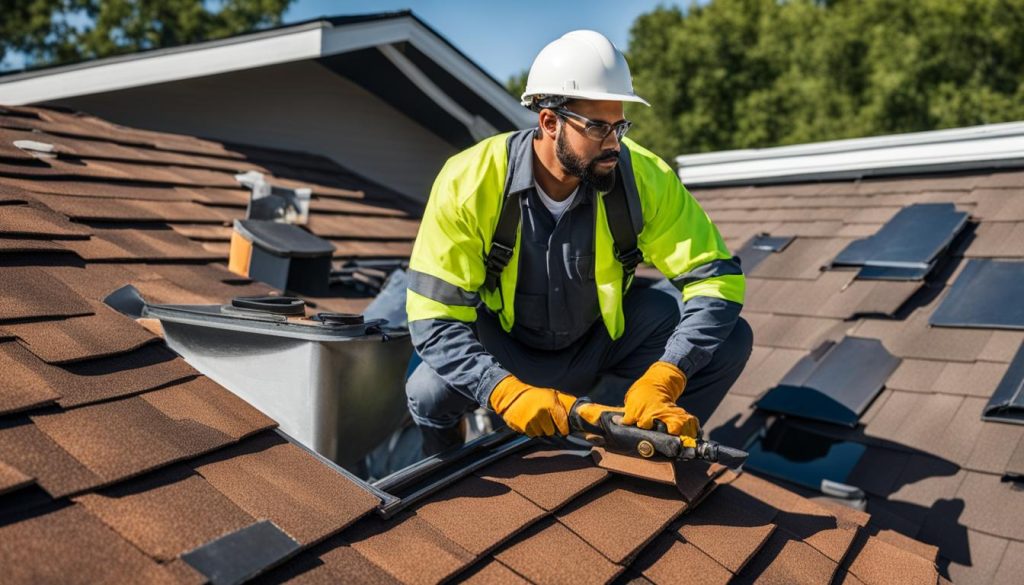 Professional roof maintenance