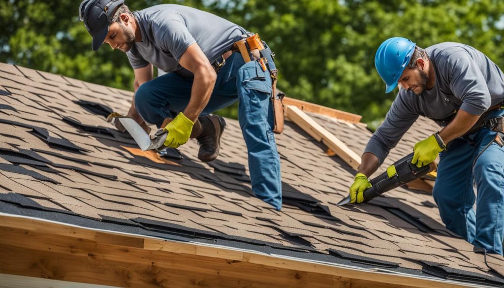 Professional roofing installation