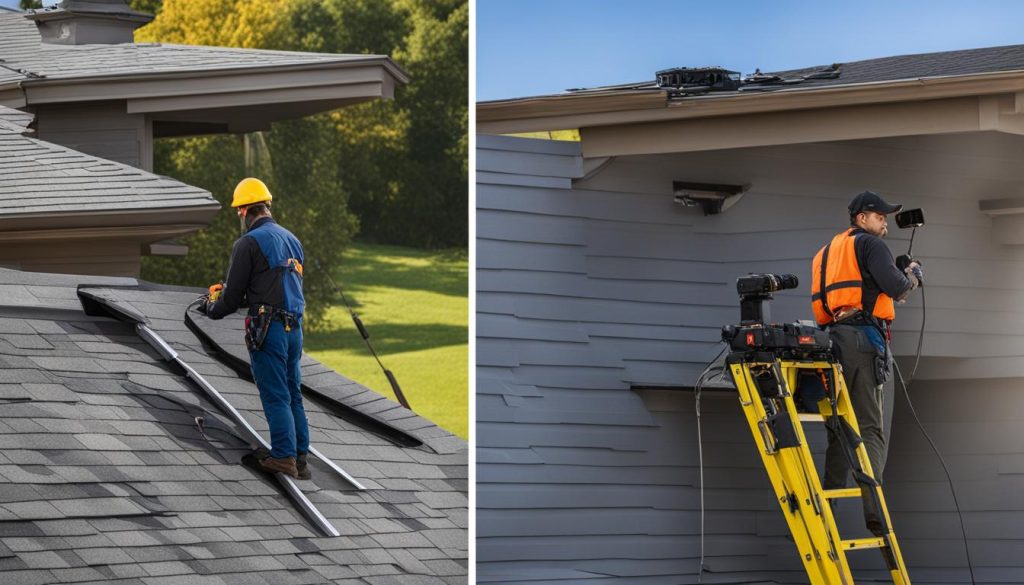 Professional vs. DIY roof inspections comparison