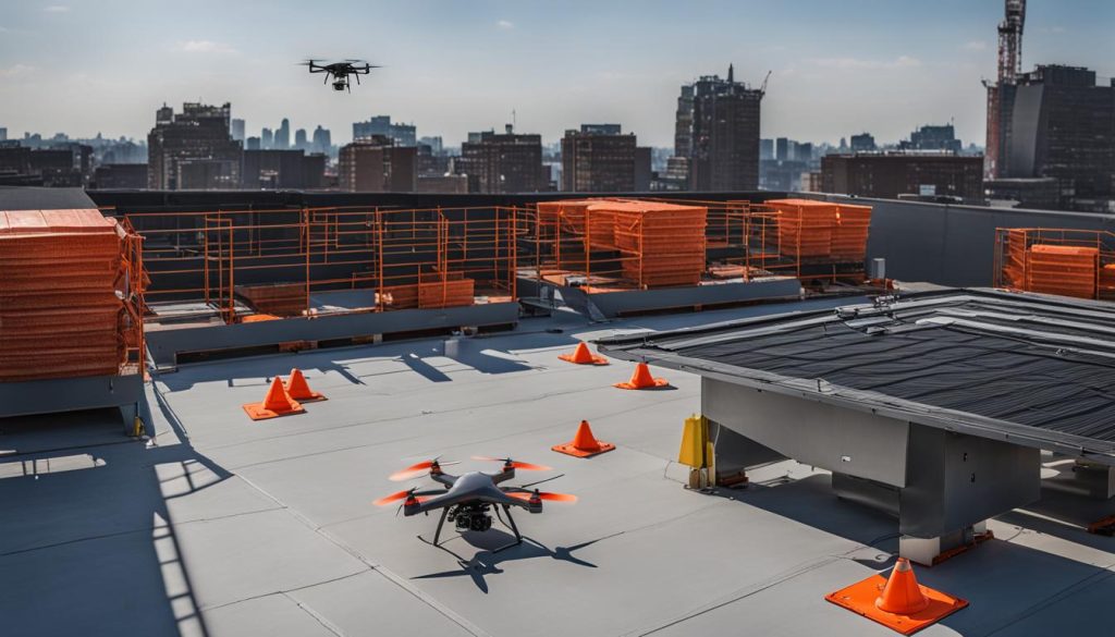 Safety Measures while Operating Drones on Roofs