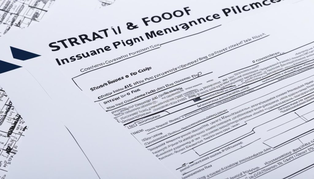 Strata Roof Insurance Policy Document
