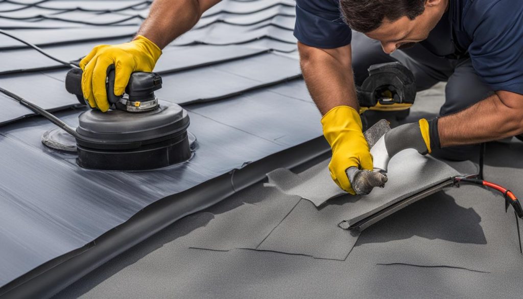 TPO membrane roof repairs and maintenance