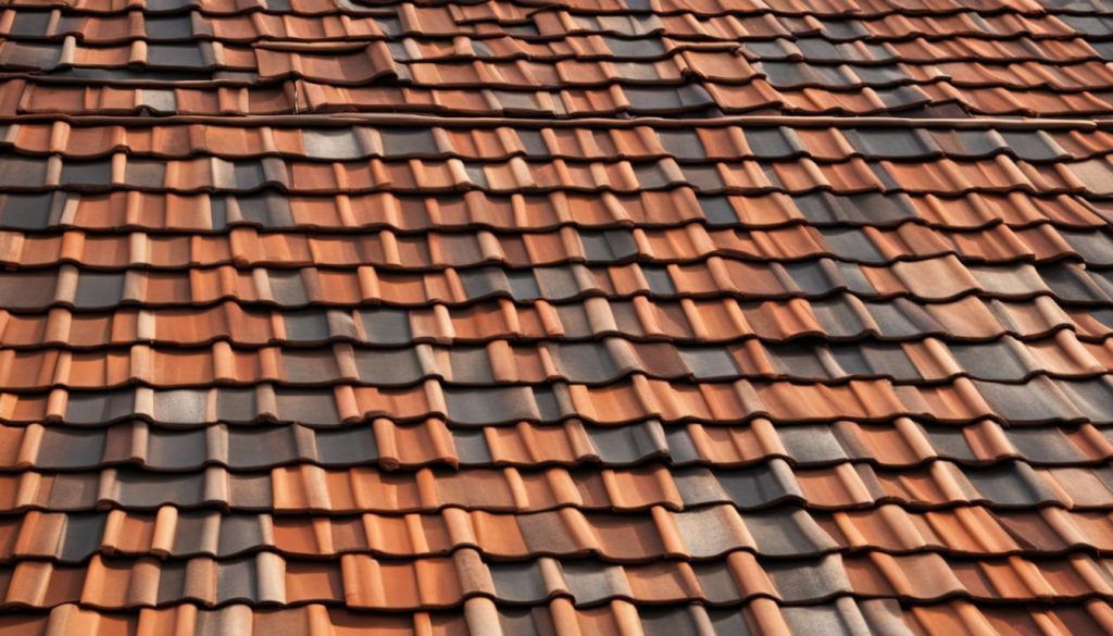 Tile roofing materials