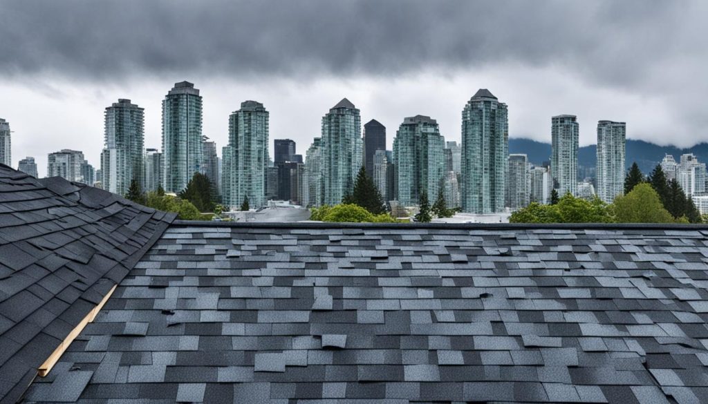 Vancouver weather impact on roofing materials