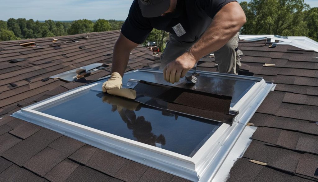 cost to install skylights and roof replacement