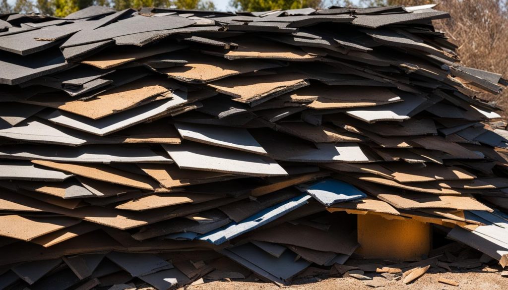 disposal of old roof materials