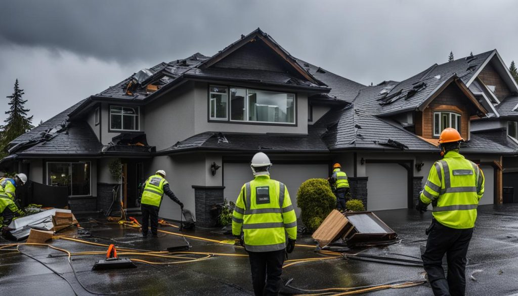 emergency roof replacement in Vancouver
