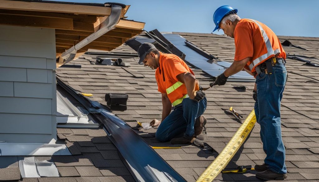 hiring a professional for roof replacement