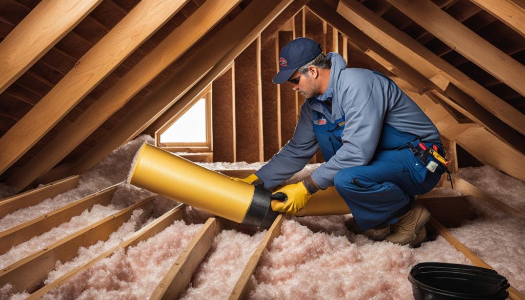 professional attic insulation installation
