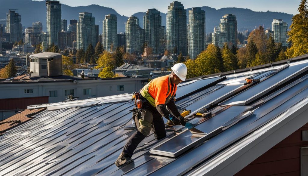 professional metal roofing in Vancouver