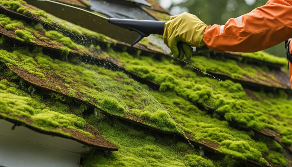 roof moss killing services