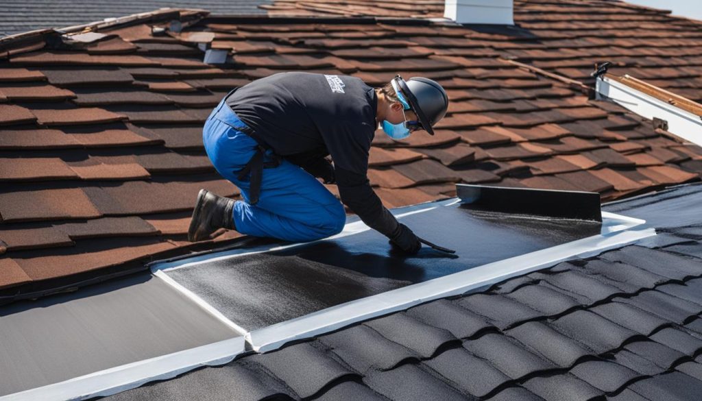roof repair tar materials