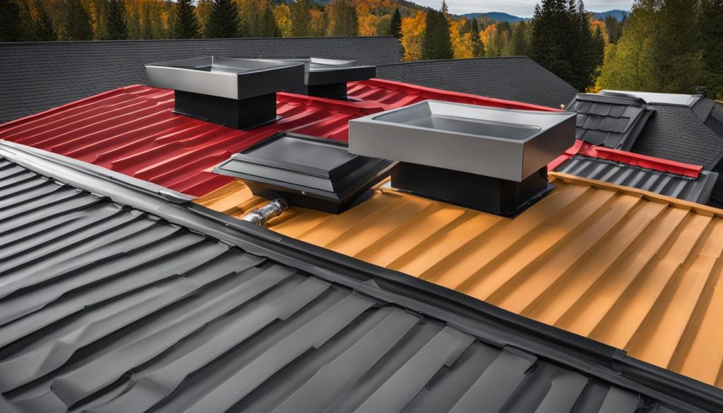 roof vents for metal roofs
