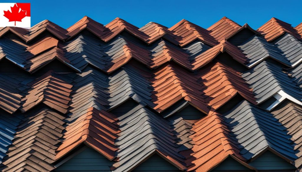 shingle options in a variety of colours and styles