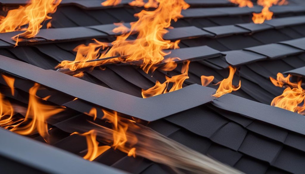 synthetic roofing materials fire resistance