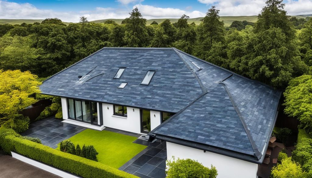 synthetic slate roofing