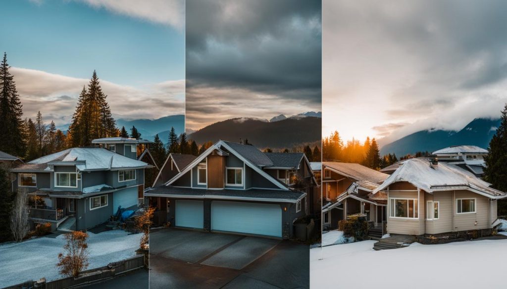 temperature fluctuations on roofing materials in Vancouver