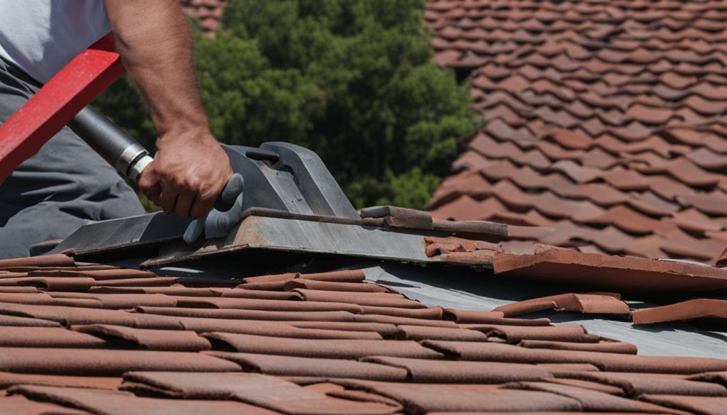 tile roof replacement process