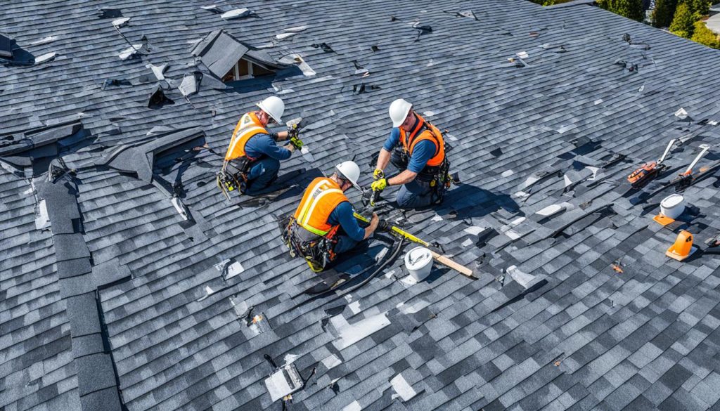 Expert Roofing Team at Work
