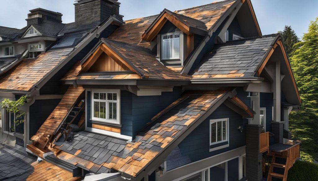 Roof repair process Vancouver