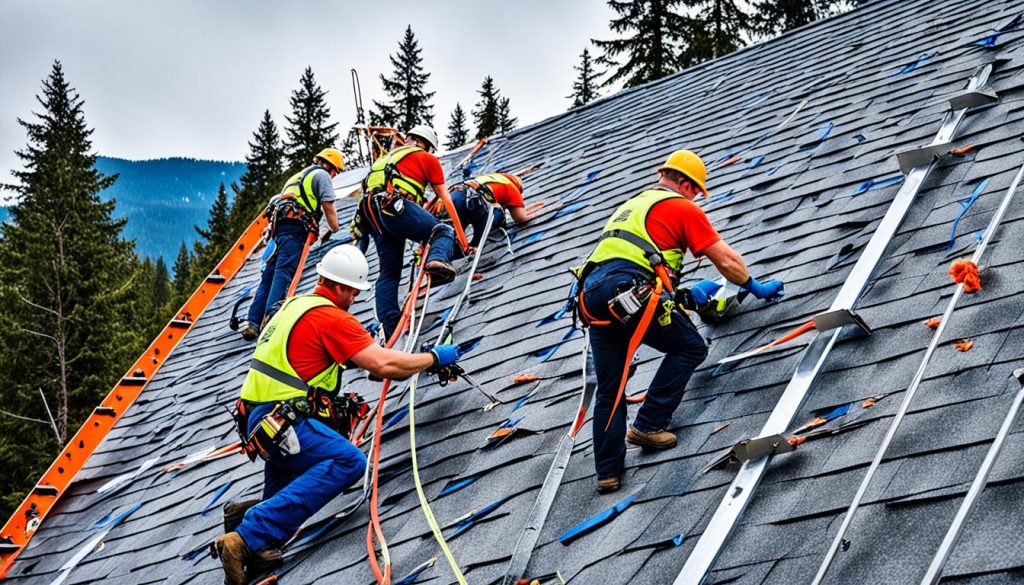 Canadian roofing safety measures